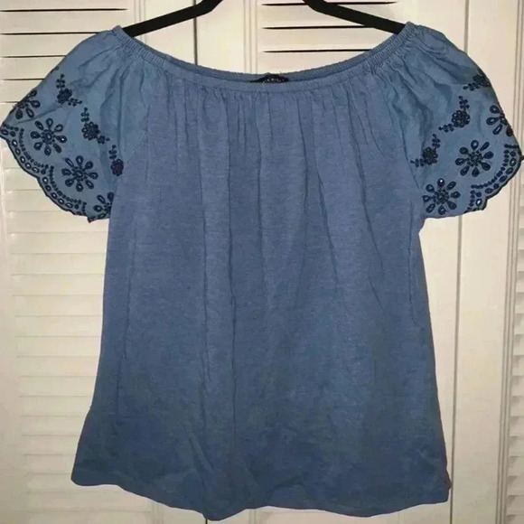 Jeane Pierre Women’s Small Off Shoulder Blouse - Picture 1 of 2